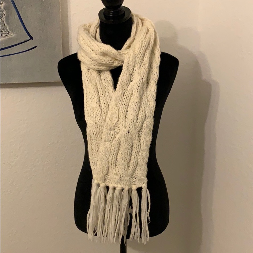 Cream Scarf